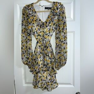 Karl Lagerfeld floral midi dress